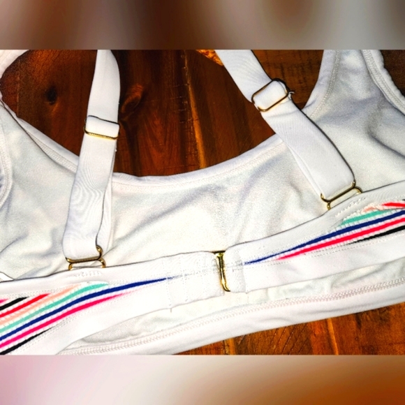 🌈 Hula Honey Rainbow Stripe Bikini Set 🌈 - Picture 7 of 11